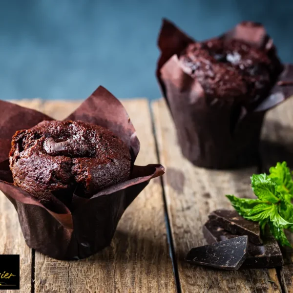 Muffins au chocolat noir pur façon Artisan Pâtissier, un gâteau simple pourtant si exquis